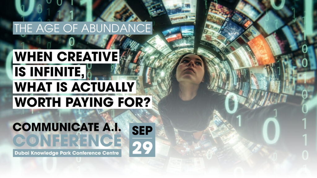 COMMUNICATE A.I. CONFERENCE THE AGE OF ABUNDANCE 